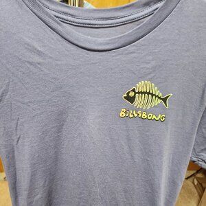 Billabong - Boys Large T-shirt - fish skeleton